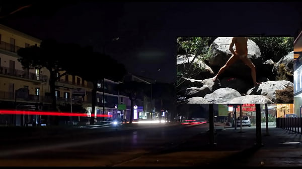 Night billboard jerking