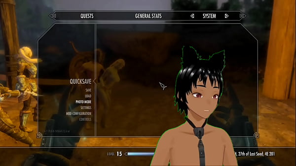 Skyrim B and L mod – Going out and fucking a hot goth Vampire and having an orgy