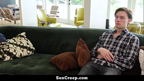 Stepdad’s Huge Cock Teases Stepson Into Sucking It – Soncreep