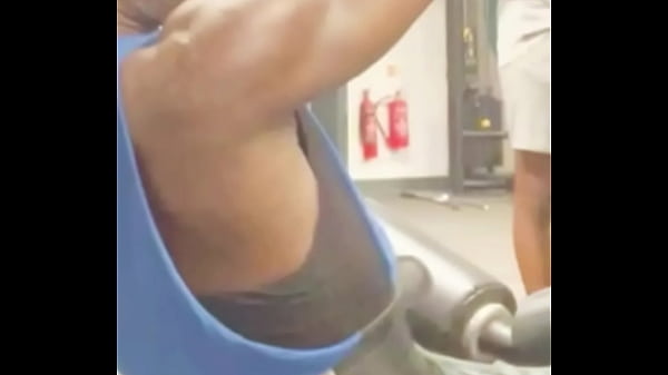 Sexy Edited lat workout and Sexy Flexing Black Muscle Short