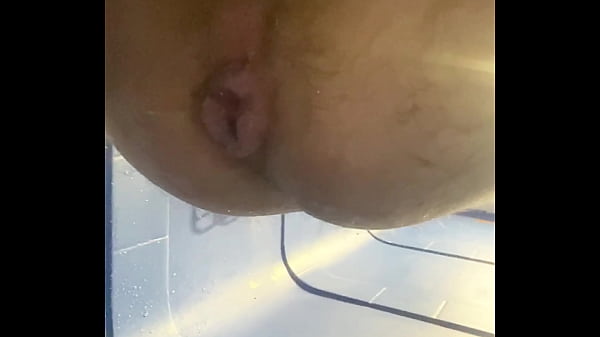 Squirting out of His Gaping ASSHOLE