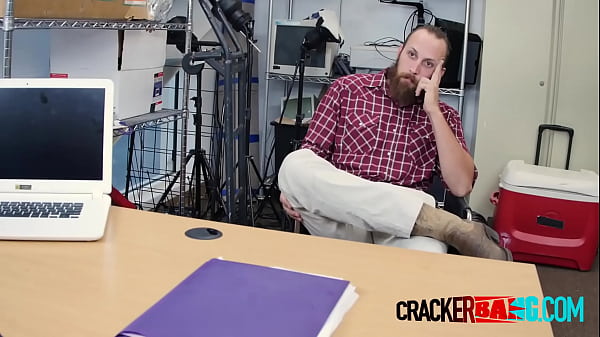 All american gay guy takes directors big black cock deep and hard