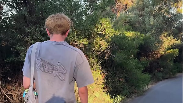 No49 Part 1 Sucked a Big Cock in the Forest Swallowed Cum and Bleach in the Ass