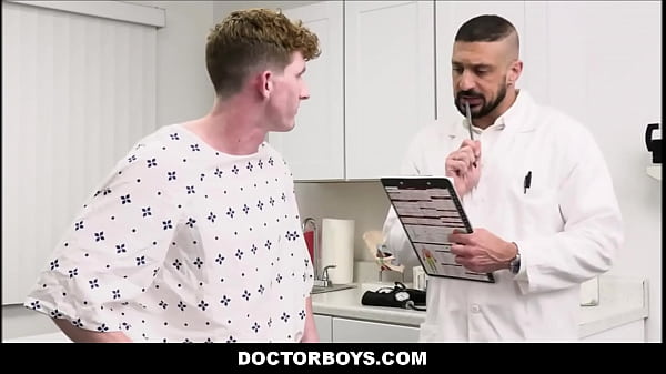 Virgin Straight Twink Threesome With Two Gay Doctors – Max Lorde, Jesse Zeppelin, Marco Napoli