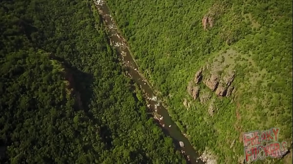 Big Black Cock Fucks and Breeds Bottom Outside