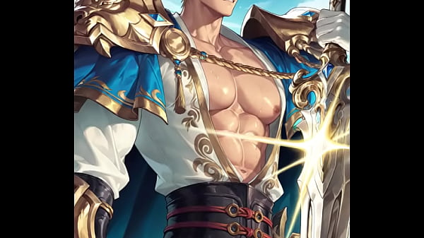 亚瑟-荣光之誓-腹肌肌肉大屌精液满满-Arthur-yase-honor of kings-big cock and cum-王者荣耀