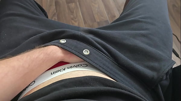 Hot White Guy Jerks Off in Pyjama Outfit | PhantomGentX Gay Solo