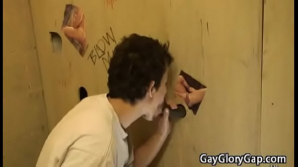 White Gay Teen Boy Gives Black DUde Steamy Handjob And Suck Him 01