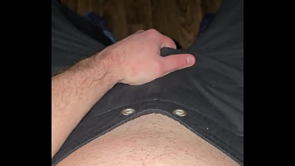 White Hairy Guy Jerks His Beautiful Cock and Strips Slowly | PhantomGentX Gay Solo
